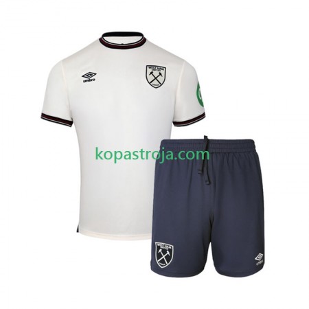 Billiga Fotbollströjor West Ham United Barn Borta tröja 2025/26 Kortärmad